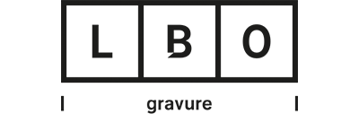 Logo LBO gravure